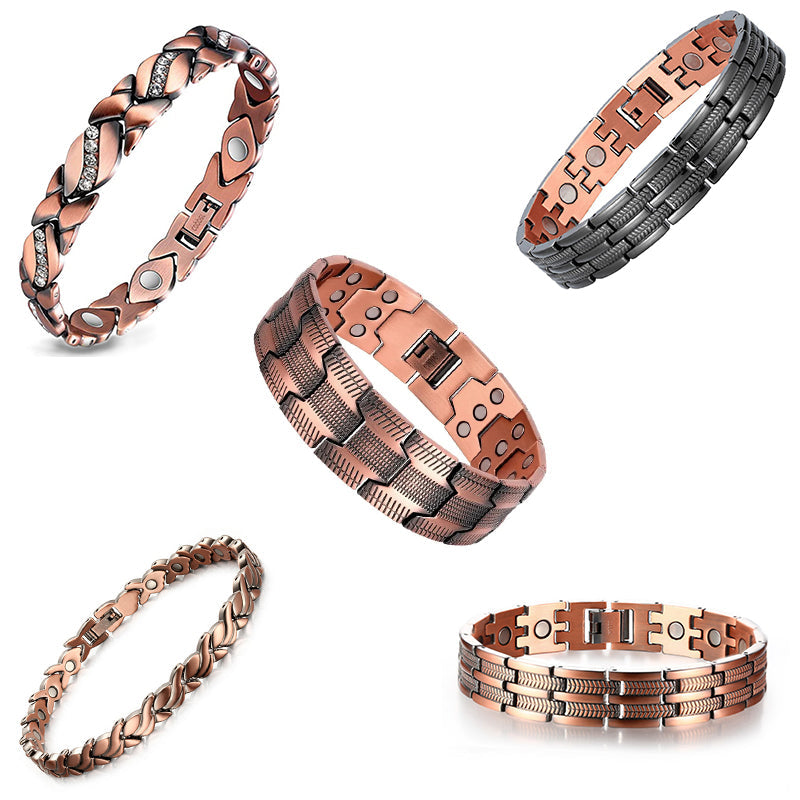 NESLEMY✨Copper magnetic bracelet——Relieve fatigue and promote blood circulation