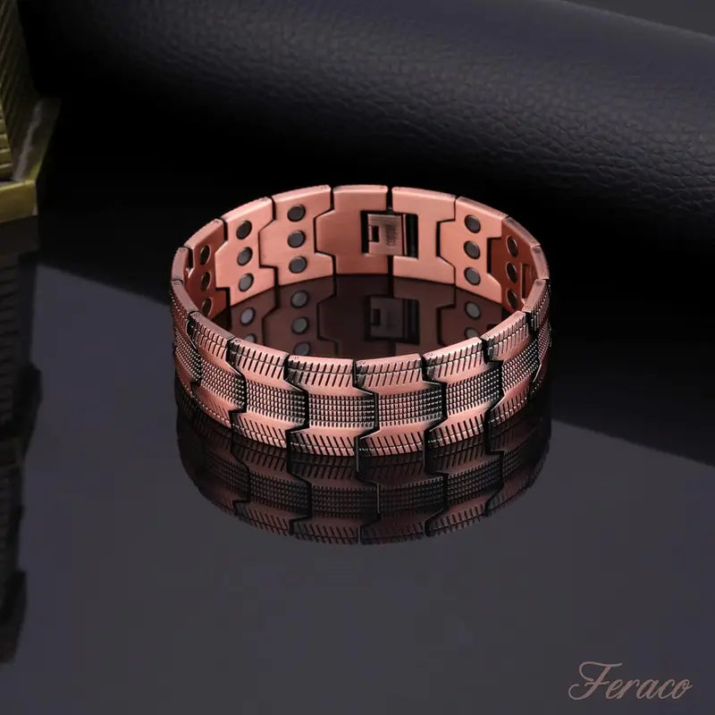 NESLEMY✨Copper magnetic bracelet——Relieve fatigue and promote blood circulation