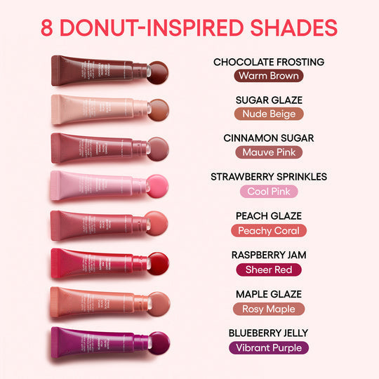 NESLEMY Hydrating & Moisturizing Lip Tint–Donut-Inspired Lip Therapy from Korea🎉Buy 1 Get 1 Free, Last Day for Discount🎉