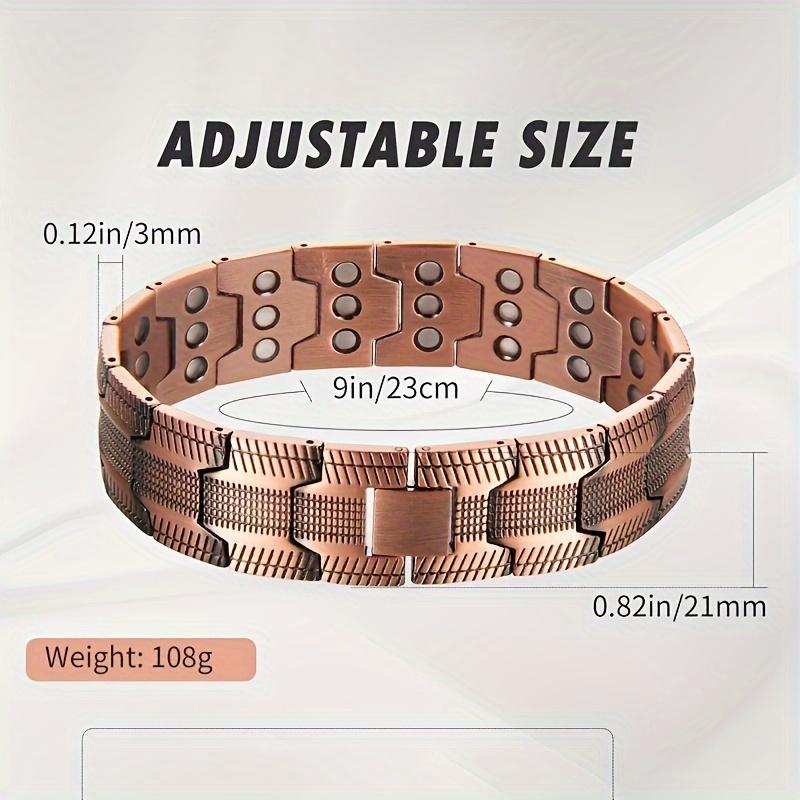 NESLEMY✨Copper magnetic bracelet——Relieve fatigue and promote blood circulation