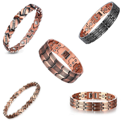 NESLEMY✨Copper magnetic bracelet——Relieve fatigue and promote blood circulation