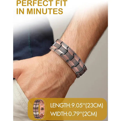 NESLEMY✨Copper magnetic bracelet——Relieve fatigue and promote blood circulation