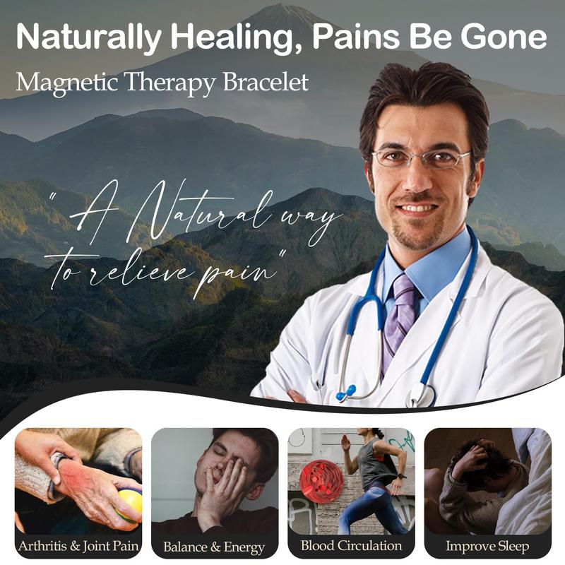 NESLEMY✨Copper magnetic bracelet——Relieve fatigue and promote blood circulation
